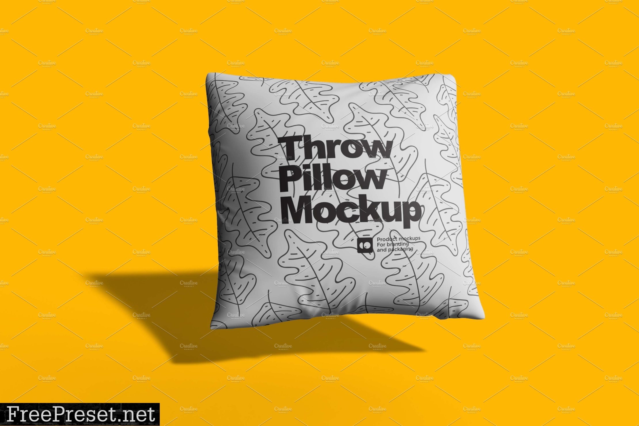 Throw Pillow Mockup 7211471