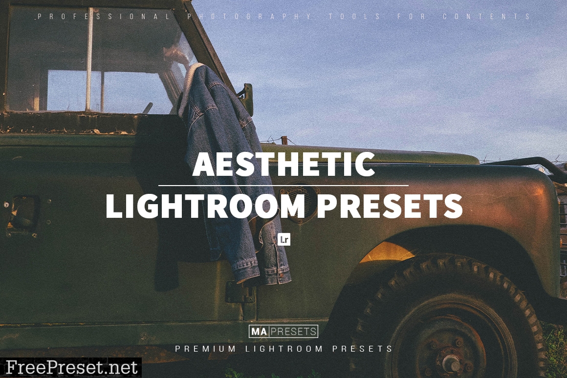 10 AESTHETIC FILM Lightroom Presets