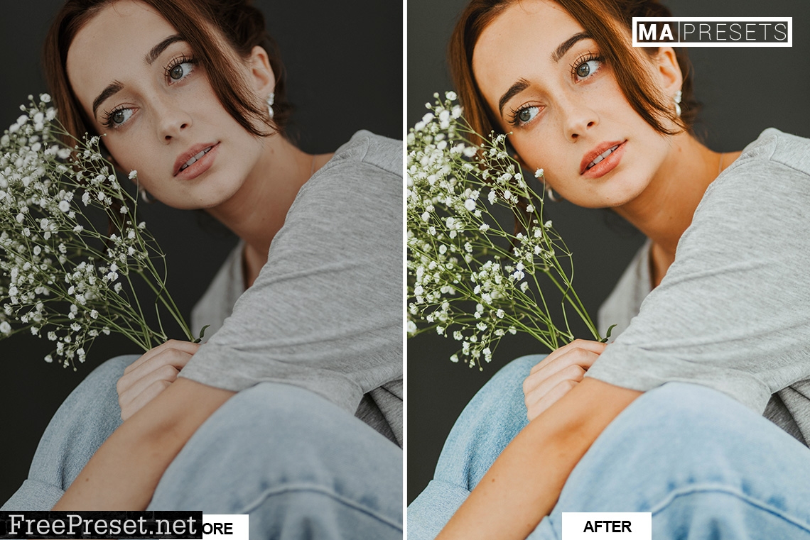 10 BEAUTY PORTRAIT – Mobile & Desktop Lightroom Presets