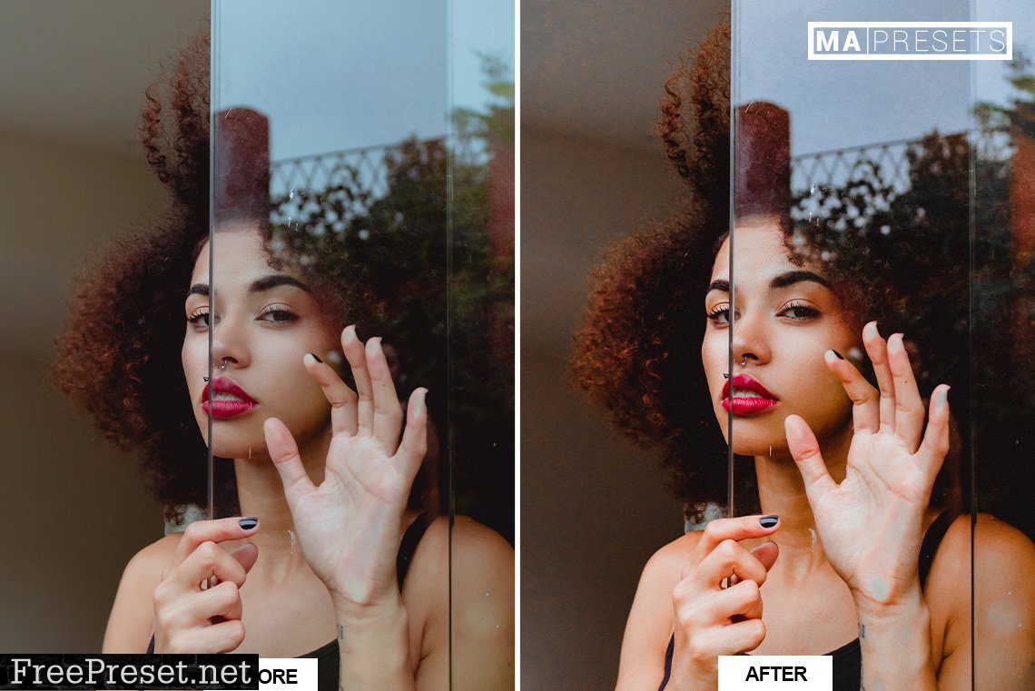 10 DARK SKIN – Mobile & Desktop Lightroom Presets