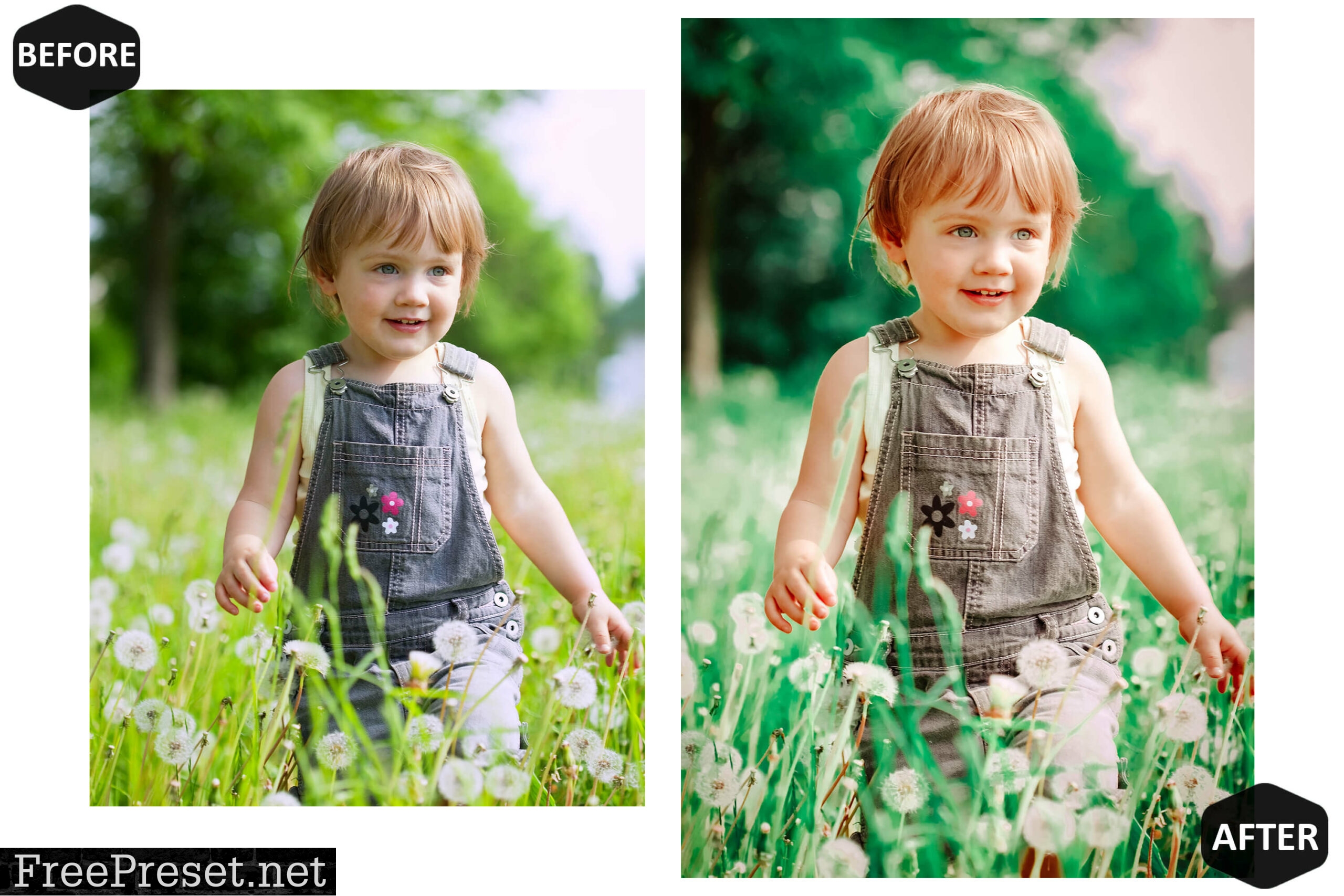 10 Little Wonder Mobile & Desktop Lightroom Presets, Photo Child