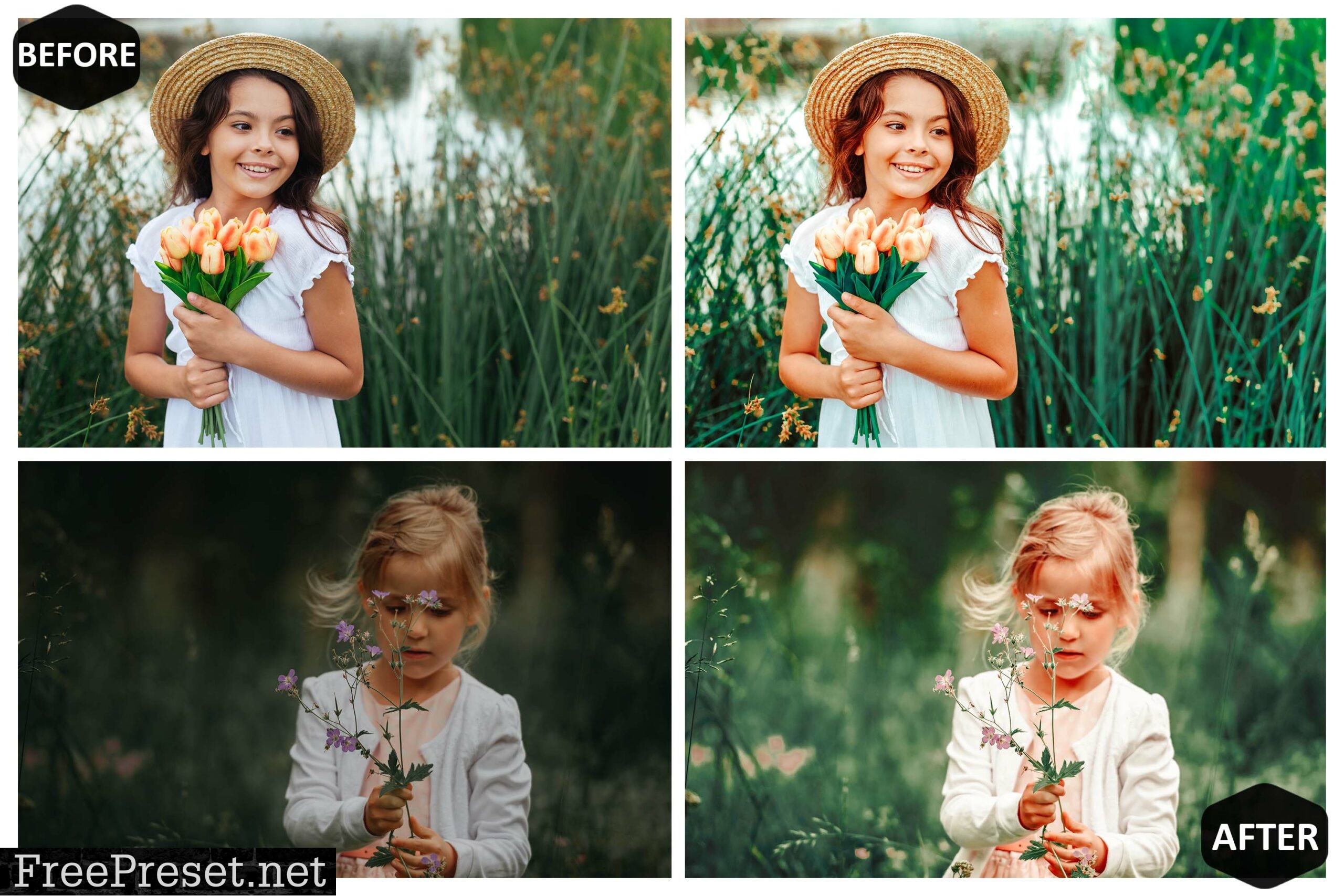 10 Little Wonder Mobile & Desktop Lightroom Presets, Photo Child