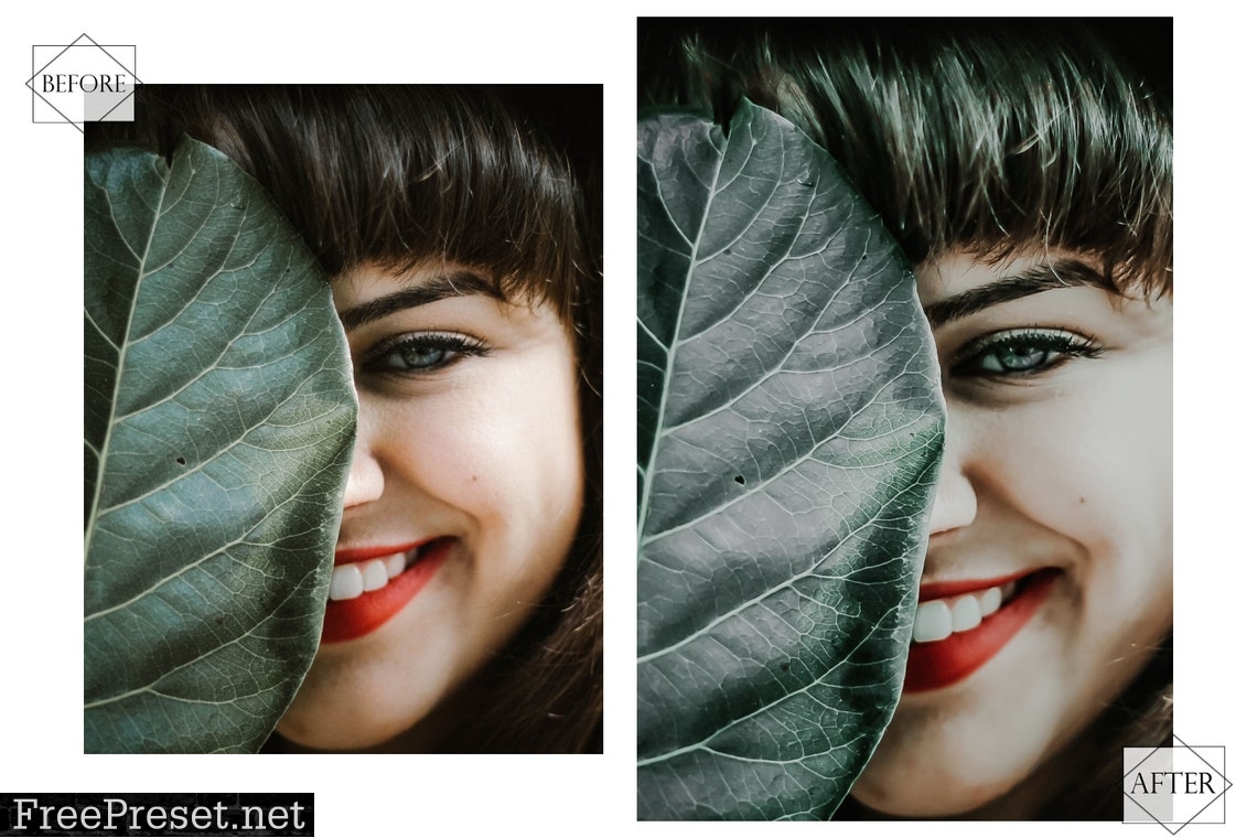 12 Lovely Mint Photoshop Actions, Spring ACR Preset