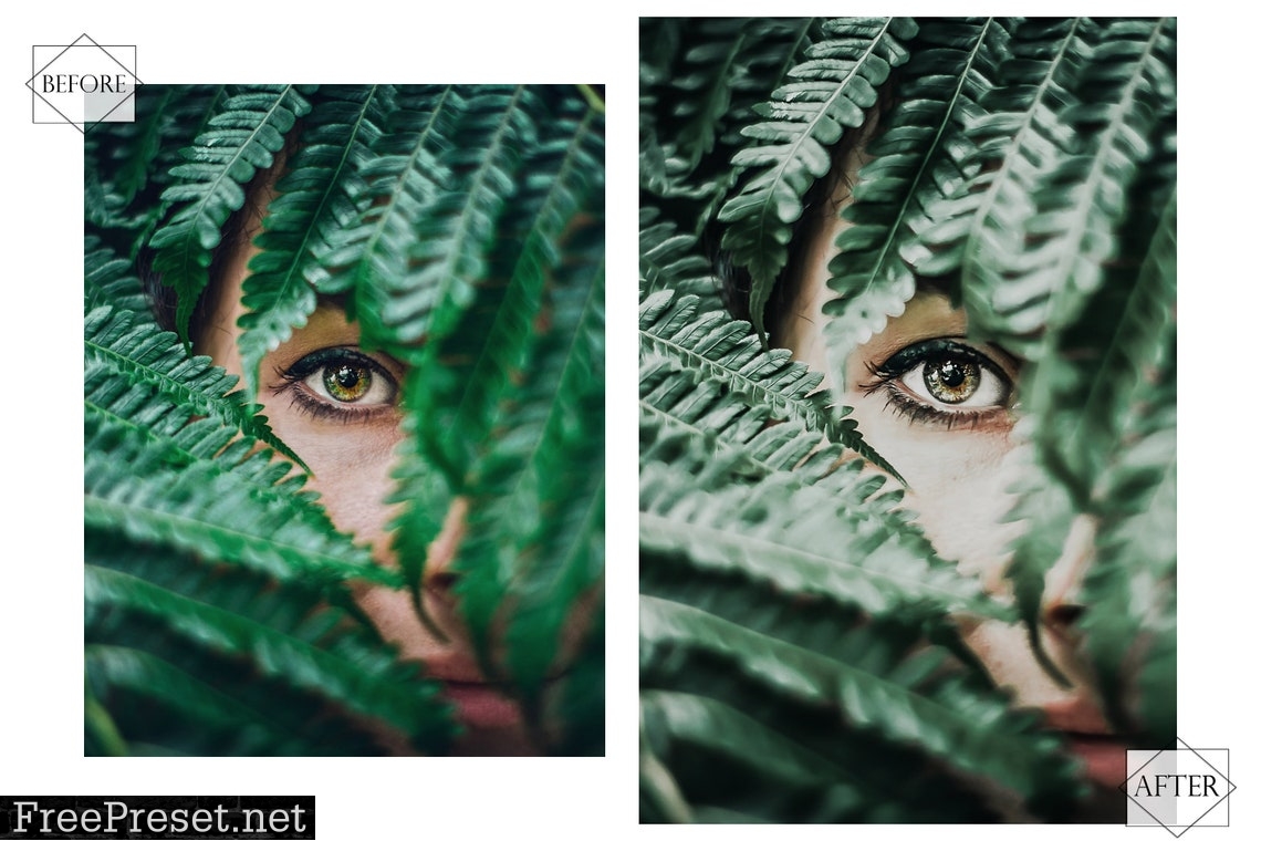 12 Lovely Mint Photoshop Actions, Spring ACR Preset