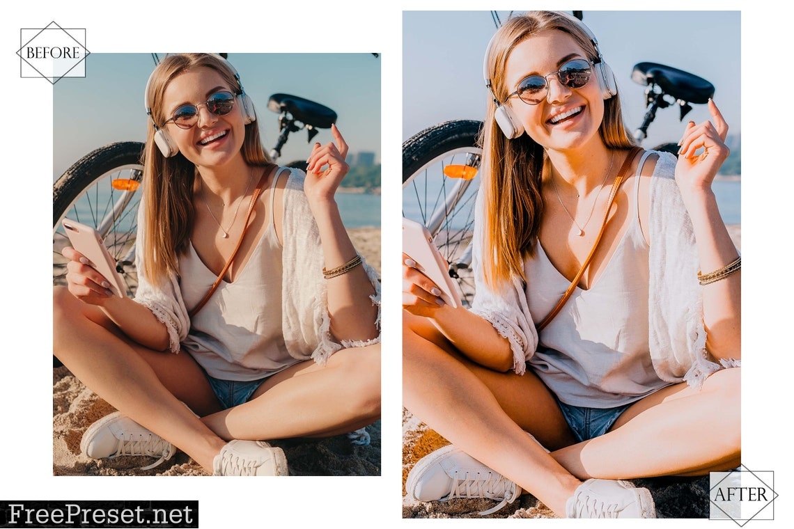 12 Photoshop Actions, End Of Spring Ps Action, Green Summer ACR Preset