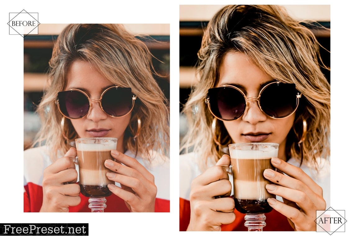 16 Brown Season Lightroom Presets, Moody Preset, Fall Desktop LR Filter, DNG Portrait Lifestyle