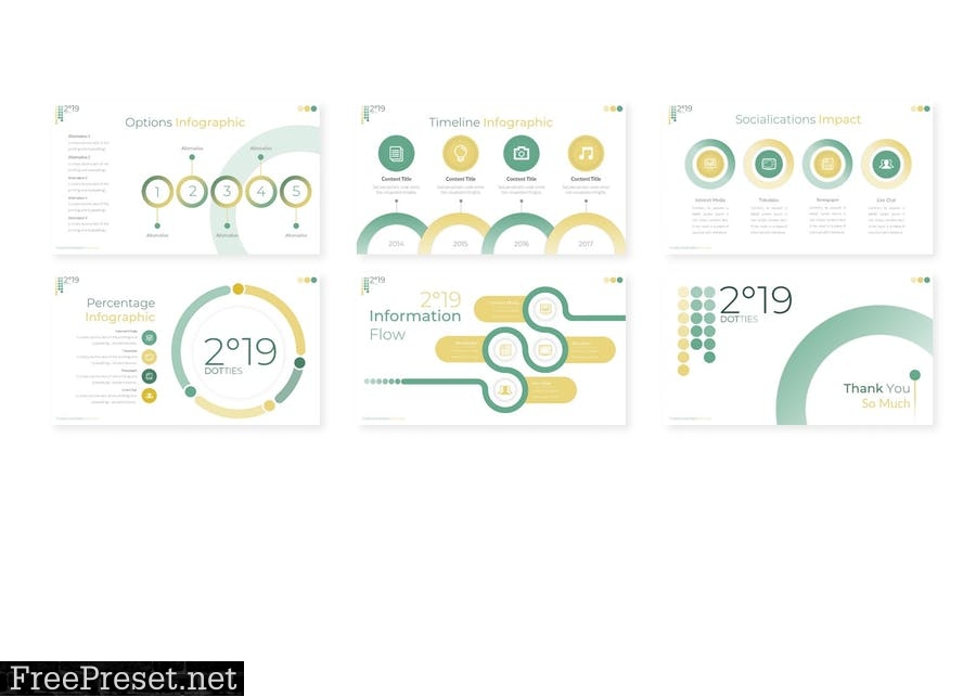 2019 Dotties - Google Slides Template F5NJVL