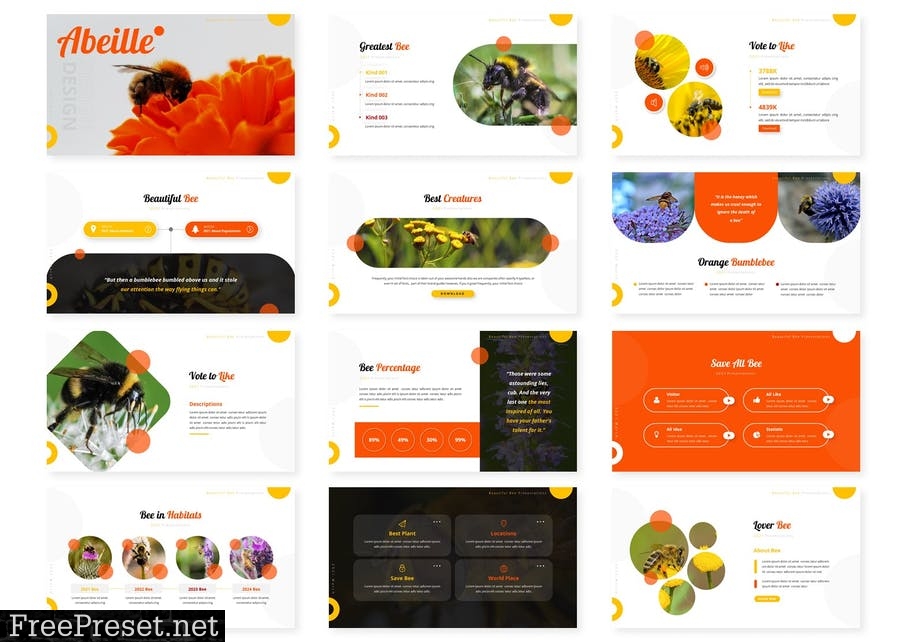 Abeille - Presentation Template