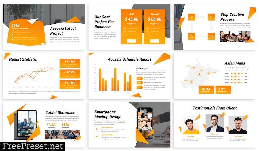 Accasia - Business Template Prensentation 6RJ4N6F