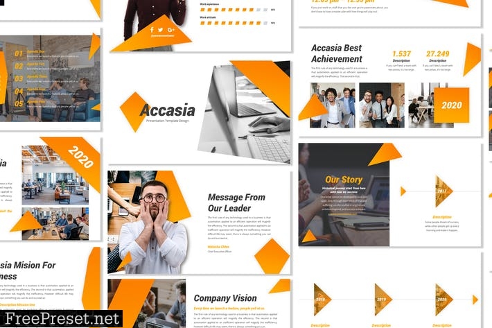 Accasia - Business Template Prensentation 6RJ4N6F