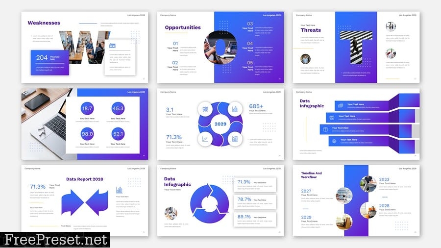 Account - Report Business Company Powerpoint N7LBE8E