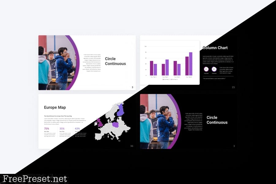 Activation Education PowerPoint Template GFMXXPZ