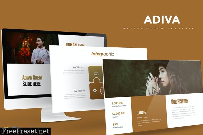 Adiva - Presentation Template GVT78TC