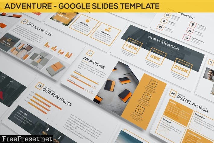 Adventure - Google Slides Template Presentation HP7KPD