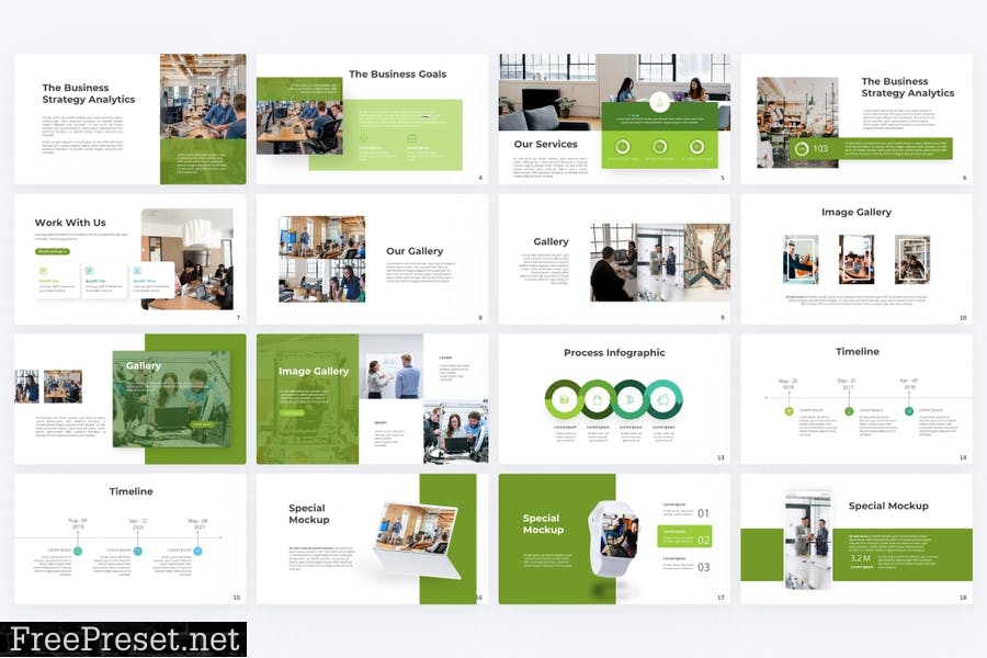 Advertise Business PowerPoint Template WK23UPL