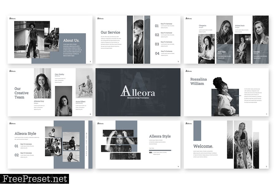 Aellora - Powerpoint Template Q3WU2VG