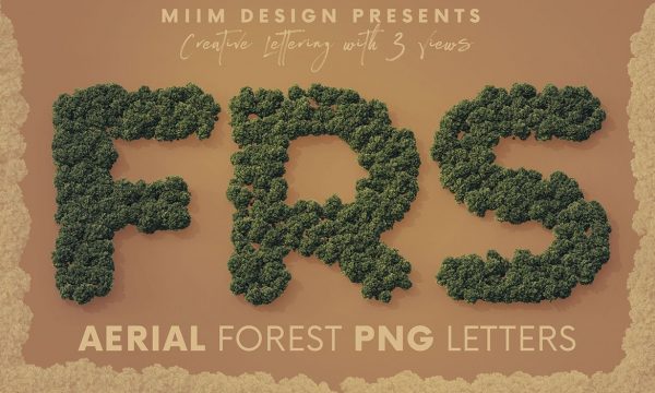Aerial Forest - 3D Lettering 6724309