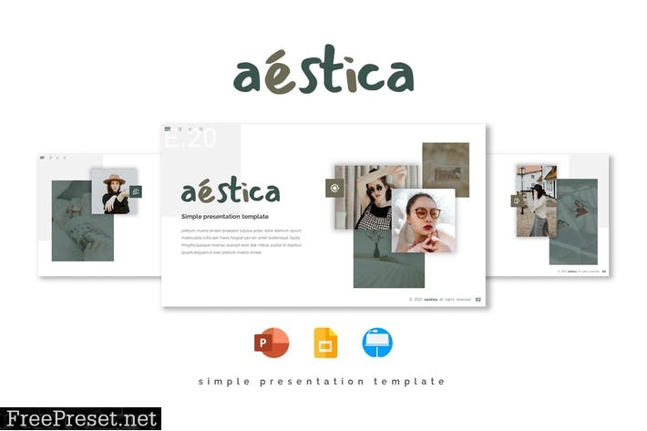 Aestica - Presentation Template STBJL9U