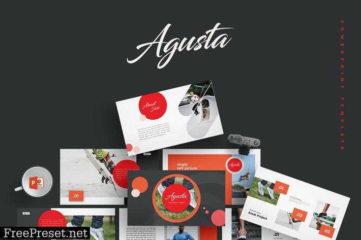 Agusta - Powerpoint Template 5CP38V