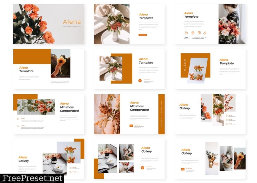 Alena - Presentation Template HZENBA6