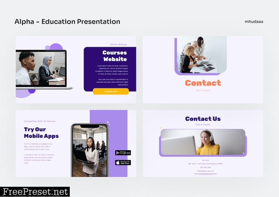 Alpha - Education PowerPoint Presentation NHLJZFR