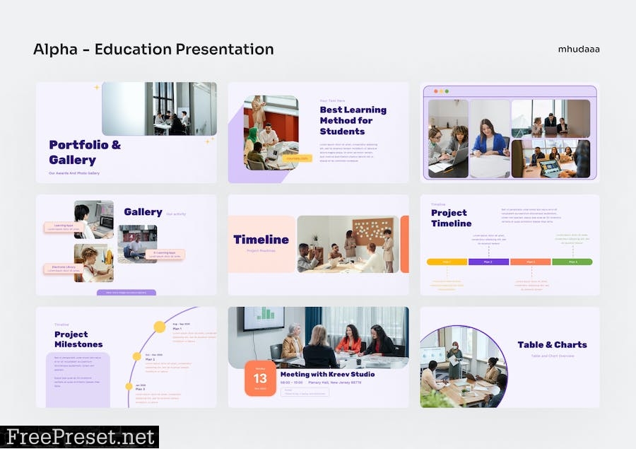 Alpha - Education PowerPoint Presentation NHLJZFR