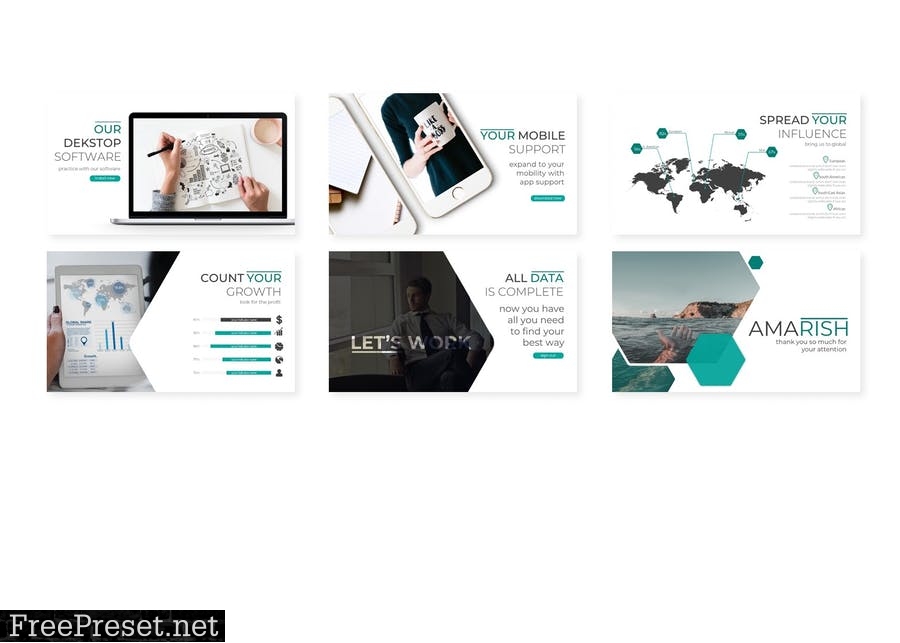 Amarish - Powerpoint Template BHM9ND