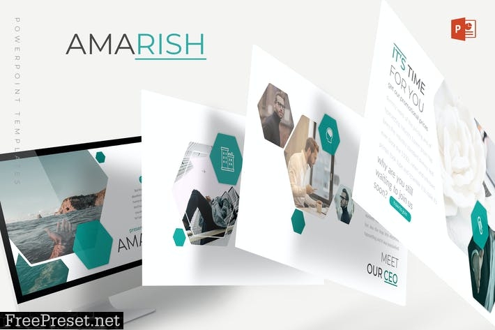 Amarish - Powerpoint Template BHM9ND