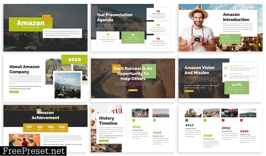 Amazon - Business Template Prensentation 8L7TJJY