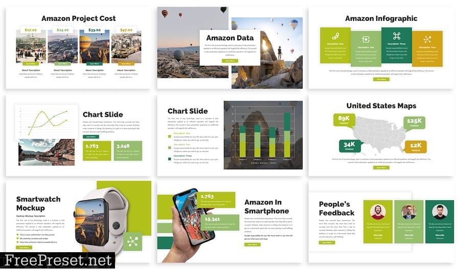 Amazon - Business Template Prensentation 8L7TJJY