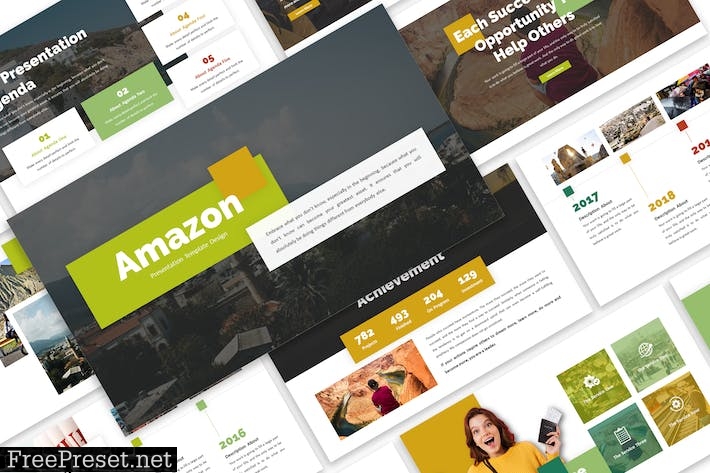 Amazon - Business Template Prensentation 8L7TJJY