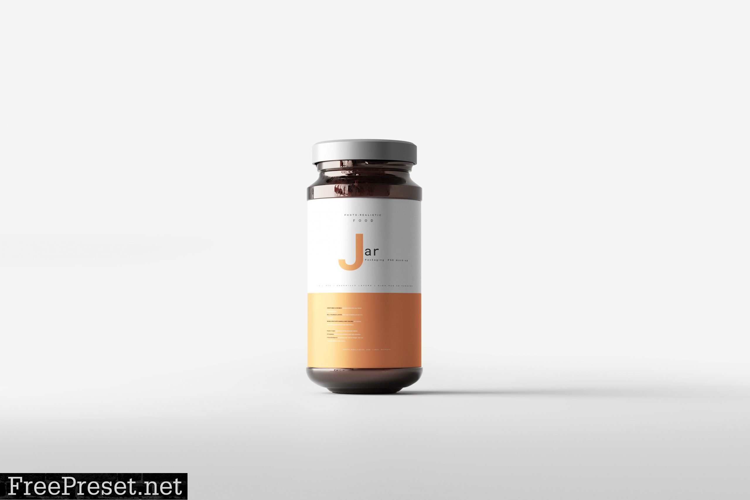 Amber Jar Mockup 7408043