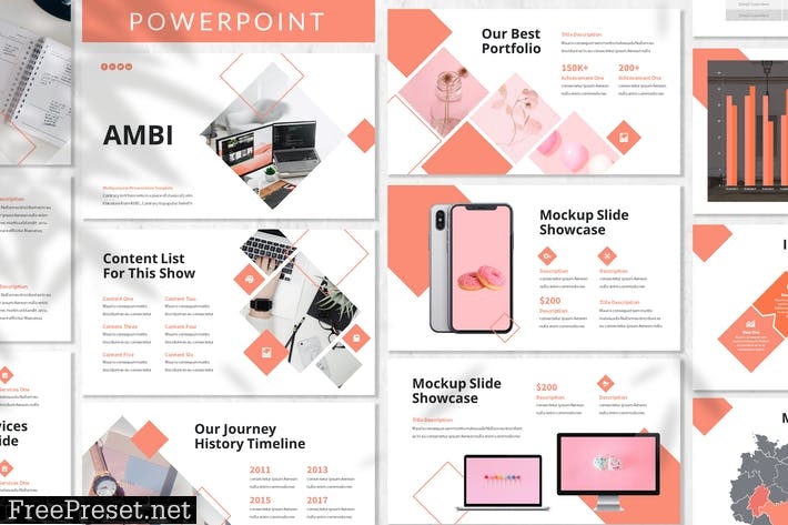 Ambi - Business Powerpoint Template F493G32