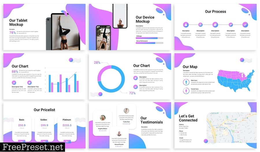 Amo - Yoga Presentation Template BSCDW6Z