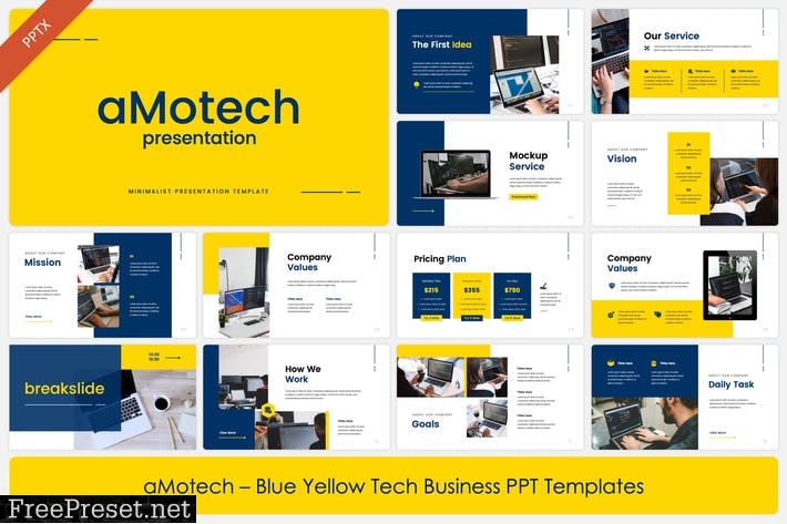 aMotech - Business Profile Powerpoint SAHTQZA