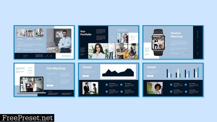 Analyt - Business Presentation PowerPoint Template MPW8U26