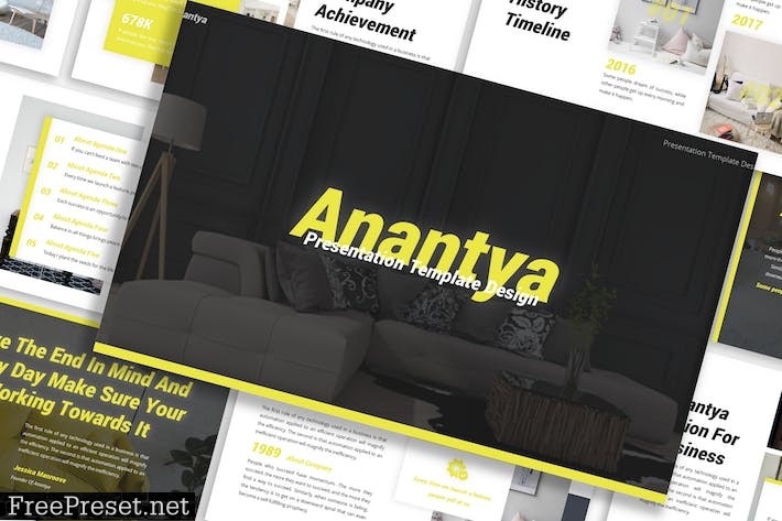 Anantya - Business Template Prensentation ZBPXXDC