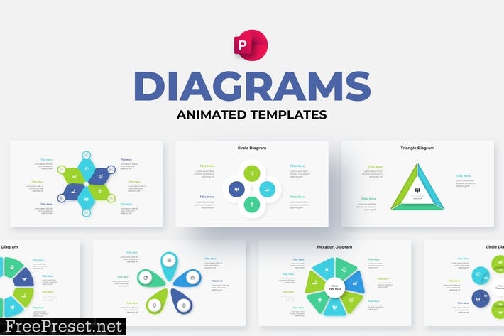 Animated Infographics Diagrams 86R8A7X