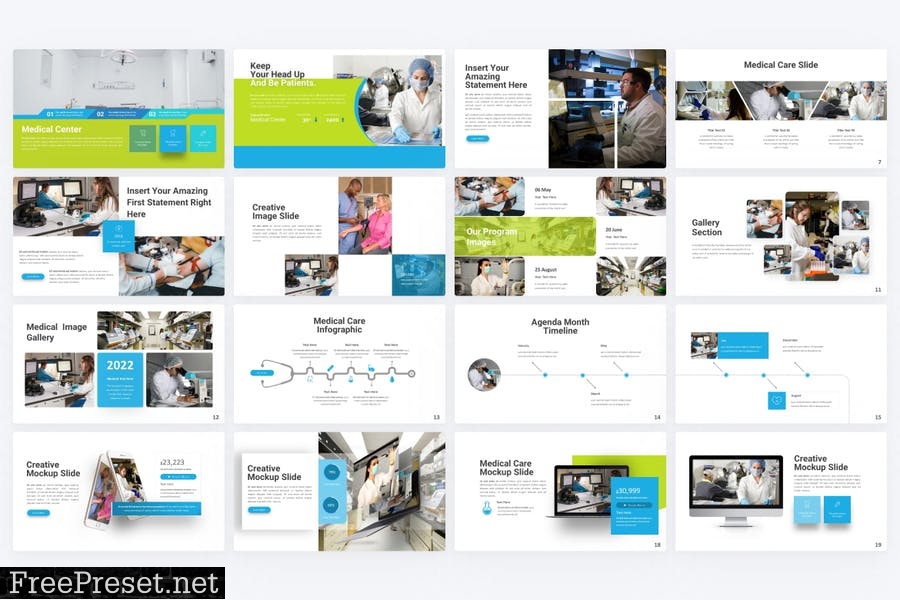 Antibiotics Medical PowerPoint Template XQ3QN2H