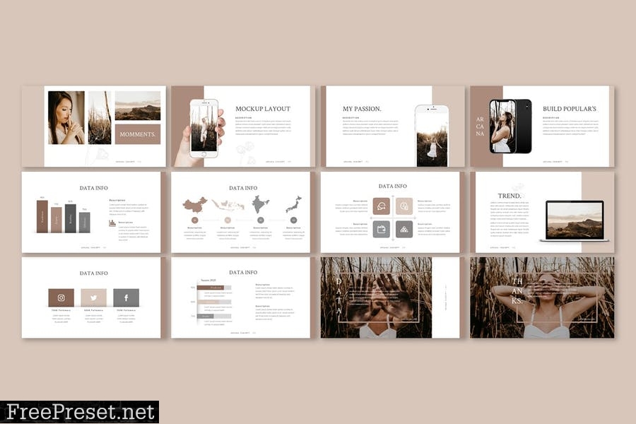 Arcana - Presentation Template 836LJK8