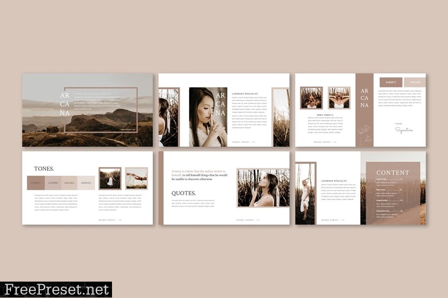 Arcana - Presentation Template 836LJK8