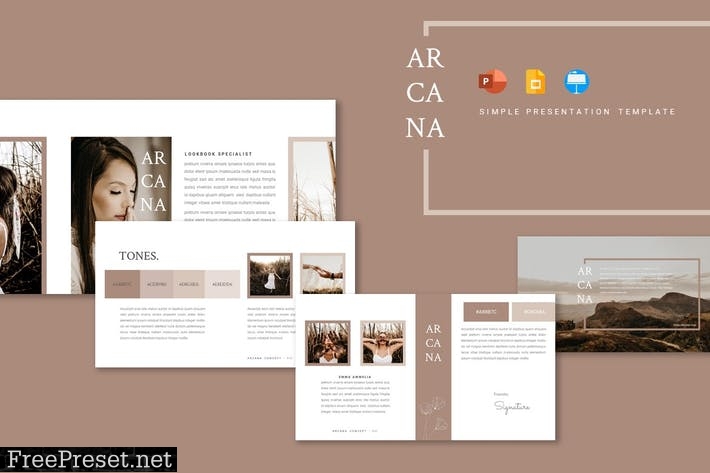 Arcana - Presentation Template 836LJK8