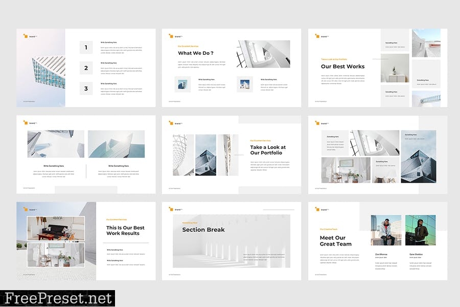 Archie - Architecture Presentation Template LLLR6EW