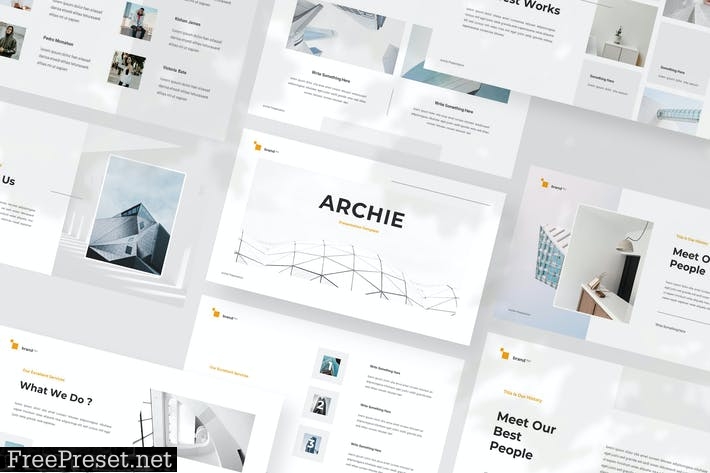 Archie - Architecture Presentation Template LLLR6EW