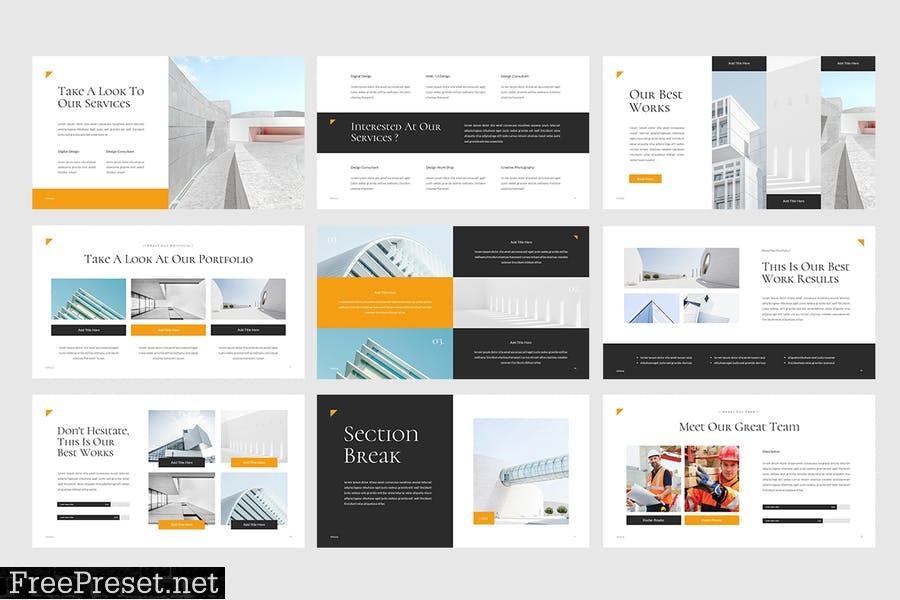 Arhcma - Architecture Presentation Template WMWLX9Y