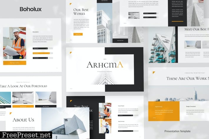 Arhcma - Architecture Presentation Template WMWLX9Y