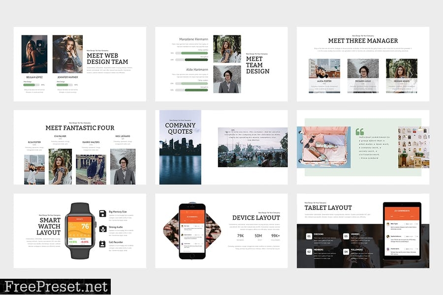 Arigo : Fashion Powerpoint Template T3KLEW