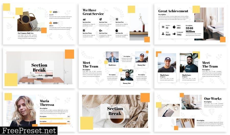 Arlandar - Business Powerpoint Template 8WHDBC9