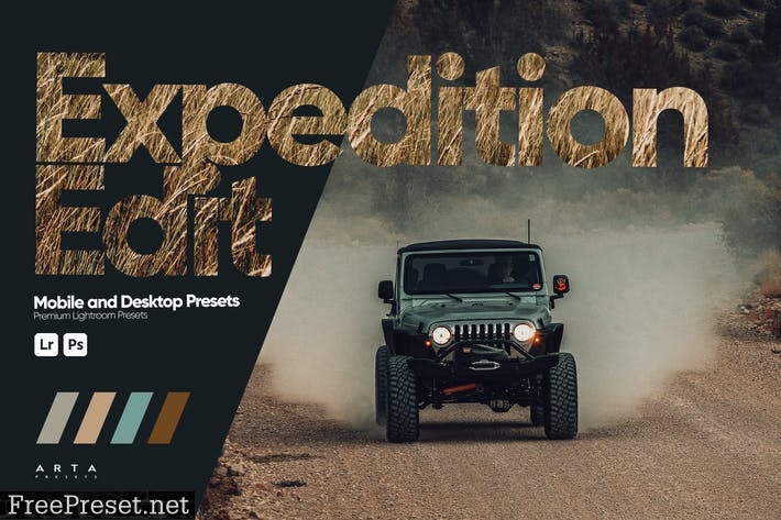 ARTA - Expedition Edit Presets for Lightroom