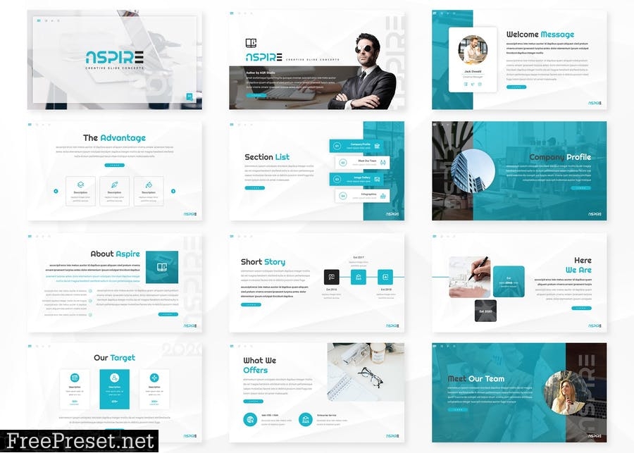 Aspire - Presentation Template UER9YCV